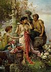 Hans Zatzka Love Offering painting